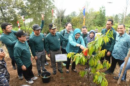 Rehabilitasi Lahan Kritis, Pj Gubernur Terus Dorong Gerakan Penanaman Pohon Berkesinambungan di Sumut